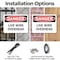 Signmission Live Wire Overhead Danger Sign, Plastic, 10in W x 7in L, 2PK OS-2PACK-DS-P-710-L-19420 - alternate 2